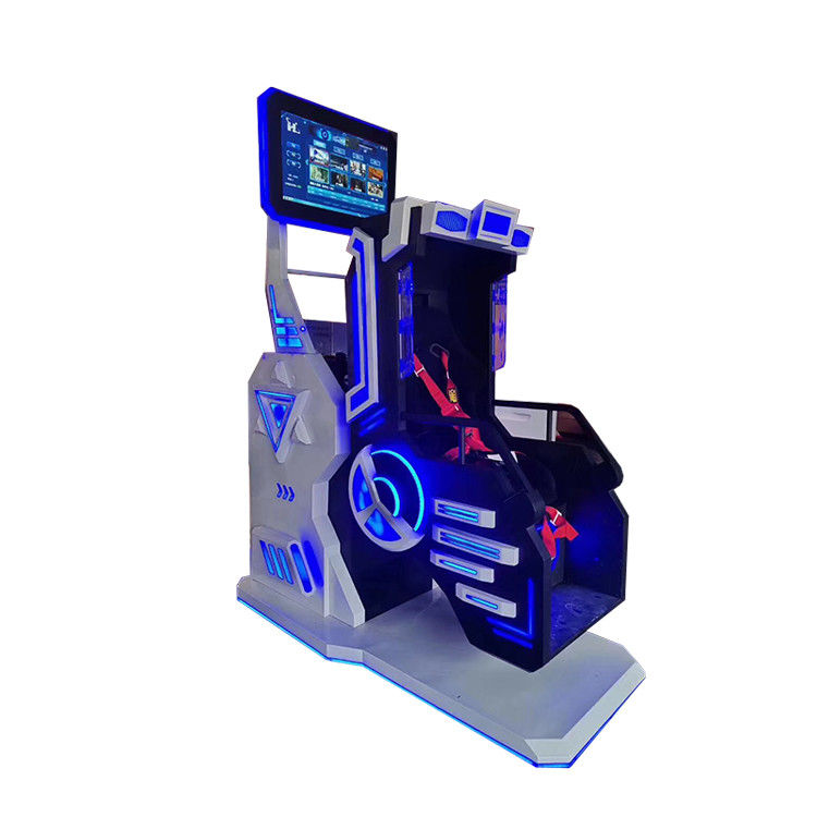 Fiberglasses One Seat VR Flight Simulator , 360 Degree Flight Simulator